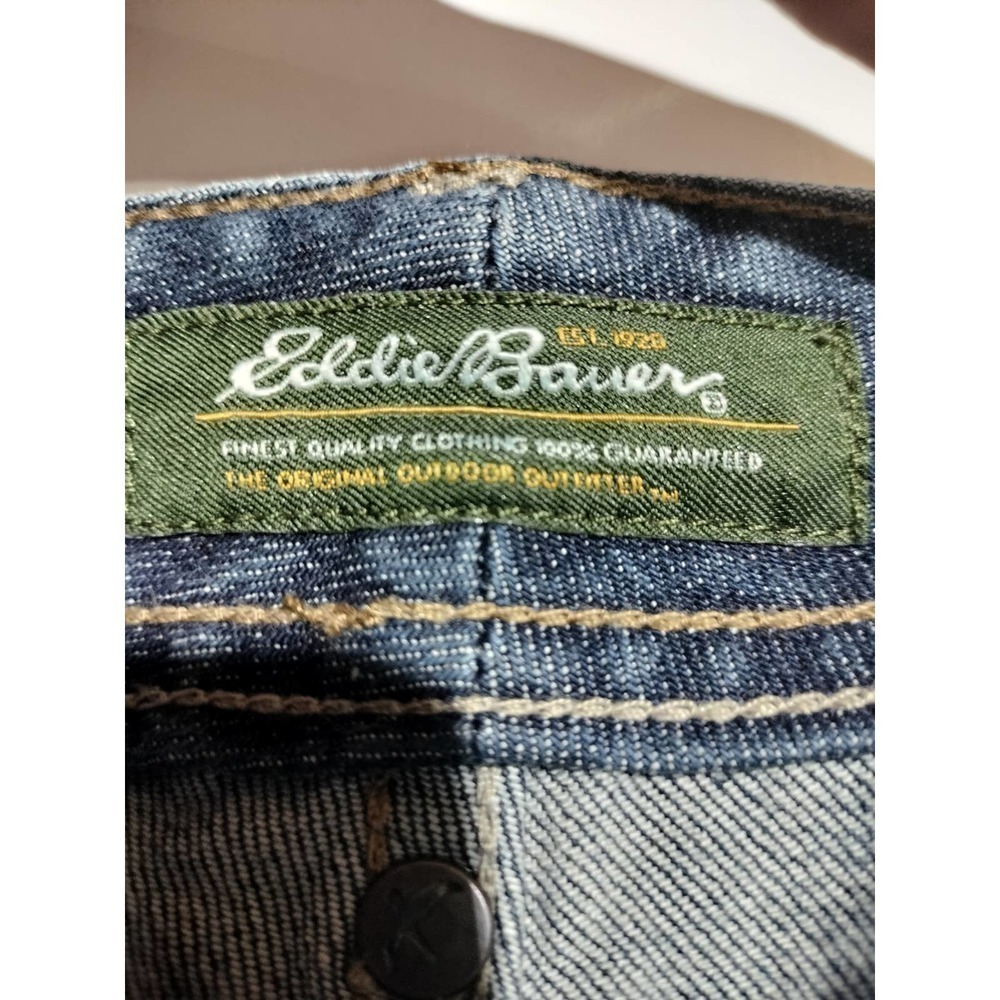 Eddie Bauer boot cut blue jeans woman size 6 - Picture 4 of 7